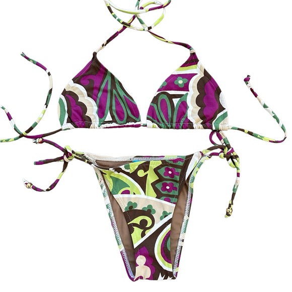 Cia Maritima bikini and Cover up set size M - Picture 7 of 13